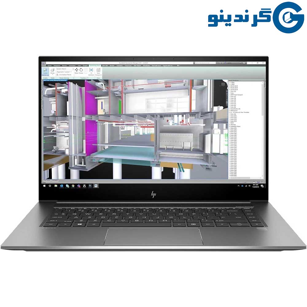 لپ تاپ استوک اچ پی HP ZBook Studio 15 G7 پردازنده i9-10885H