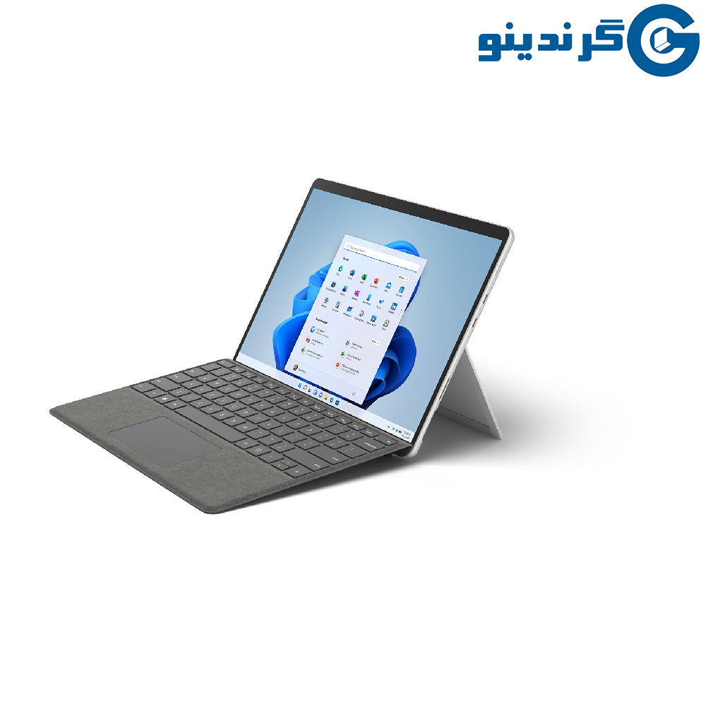 لپ تاپ Microsoft Surface Pro 8 استوک Core i5-1135G7 / 16GB RAM / 256GB SSD / 13 Inch Touch + کیبورد